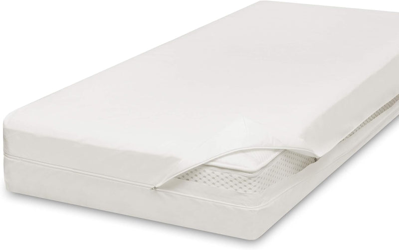 allsaneo Premium Allergiker Matratzenbezug 80x200x20 cm | Allergie Bezug extra weich und leicht | An