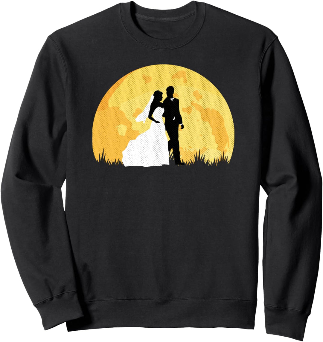 Vintage Hochzeit Geschenk Sweatshirt