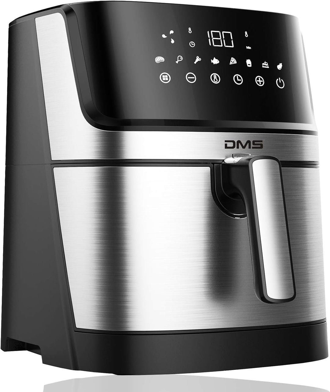 DMS XXL 6 Liter Heissluftfritteuse | Backofen | Heissluftgrill | Cooker | fettfrei und ohne Öl | ink