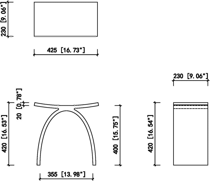 Duschstuhl - Schwarz, wasserdichter Badsitz, 182 kg Tragkraft, rutschfest, bequeme 43 cm Höhe, wiegt