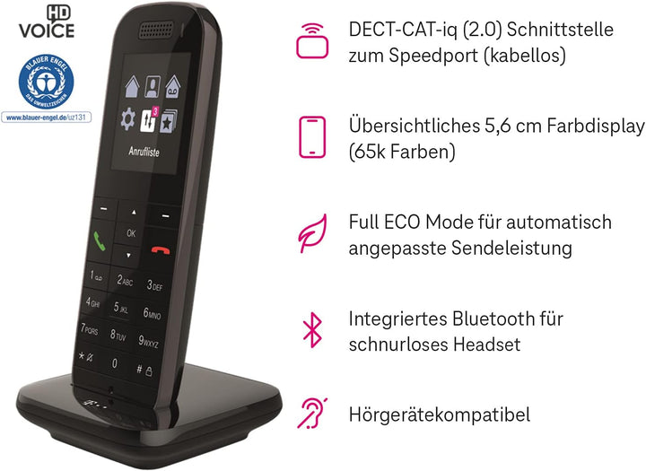 Telekom Speedphone 52 schwarz Single