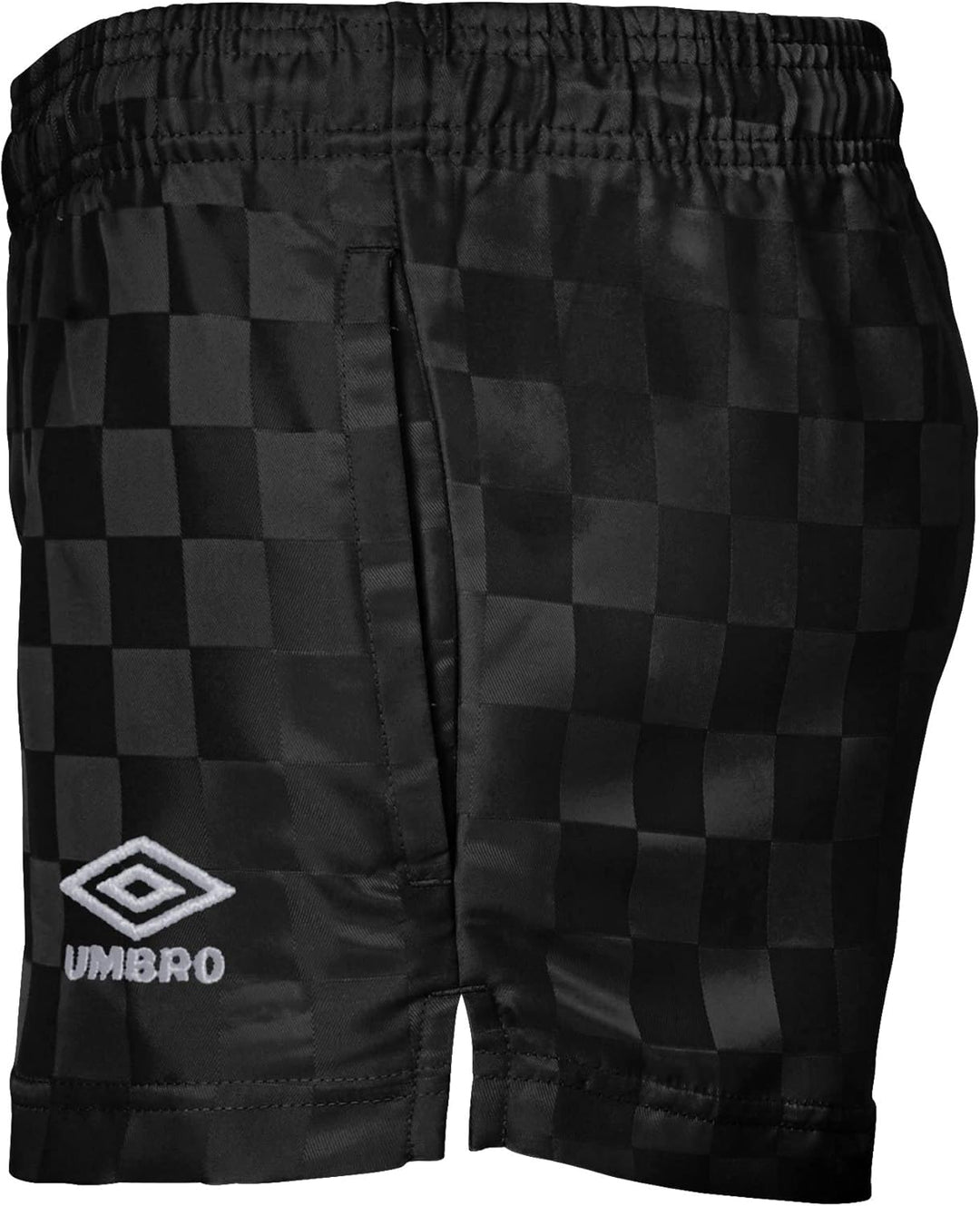 Umbro Damen Checkerboard Shorts XL Black Beauty, XL Black Beauty