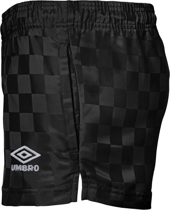 Umbro Damen Checkerboard Shorts XL Black Beauty, XL Black Beauty