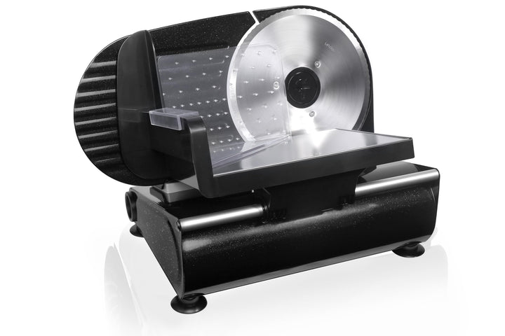 Silva Allesschneider elektrisch AS 520 - Schneidemaschine Brot und Wurst 0-15mm schwarz, 150W Metall