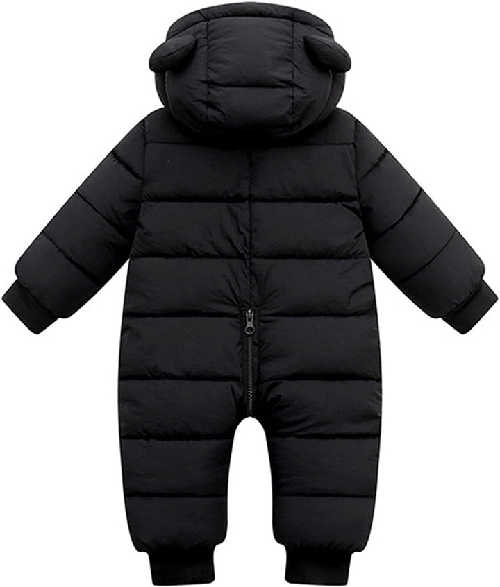 Fulidngzg Schneeanzug Baby 0-3 Monate Junge Winddicht Kleinkind Winterjacke Jacke Mantel Reissversch