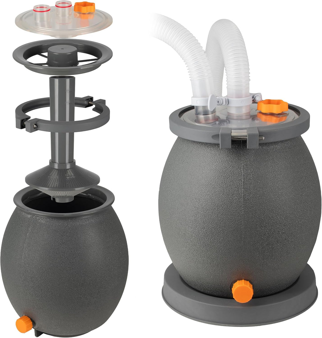 COIL Pool-Filterpumpe Sandpumpe, Sandfilter für schwimmbäder, Filterpumpe, Förderleistung: 4542 l/h,