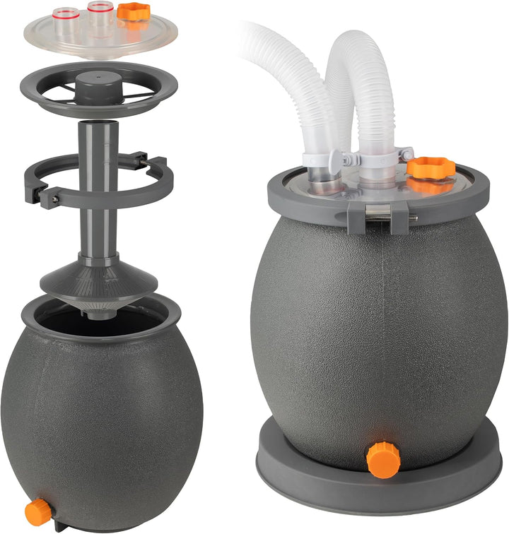 COIL Pool-Filterpumpe Sandpumpe, Sandfilter für schwimmbäder, Filterpumpe, Förderleistung: 4542 l/h,