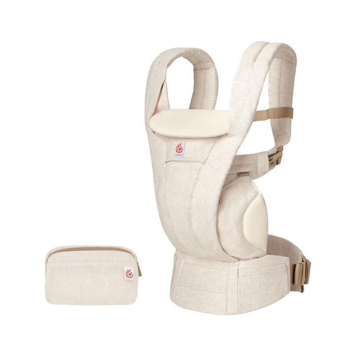 Ergobaby Omni Deluxe All-in-One Babytrage für Neugeborene ab Geburt bis 20kg, Ergonomische 4 Positio