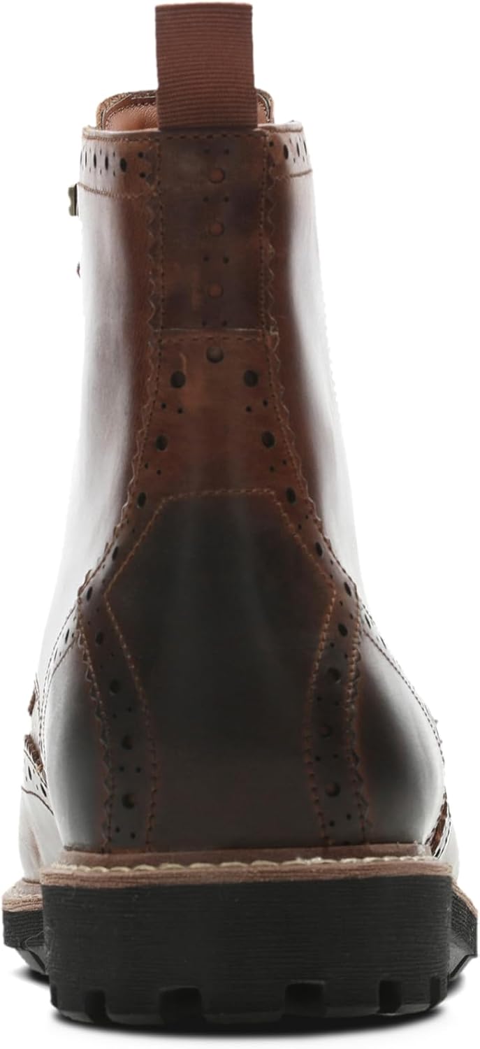 Clarks Herren Batcombe Lord Chelsea Boots 47 EU Dunkelbraunes Leder, 47 EU Dunkelbraunes Leder