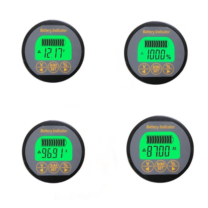 AiLi Batteriemonitor Tester Voltmeter Amperemeter 8-120V 0-350A 999Ah für Auto Auto Motorboot Wohnwa
