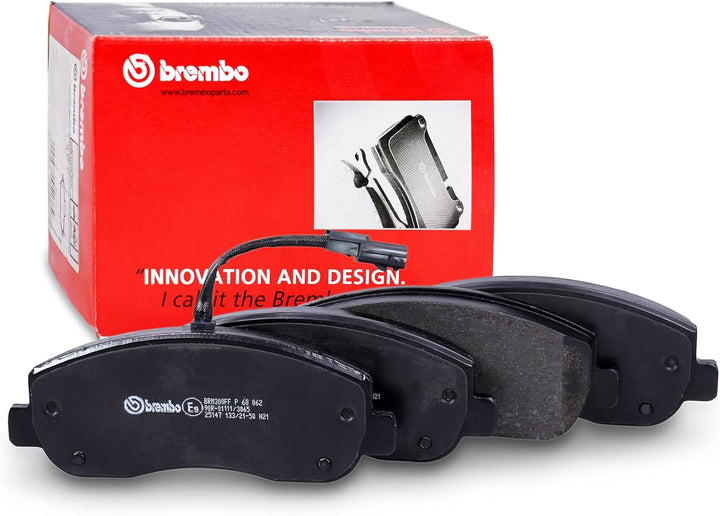 Brembo P68062 Vordere Bremsbeläge, Anzahl 4
