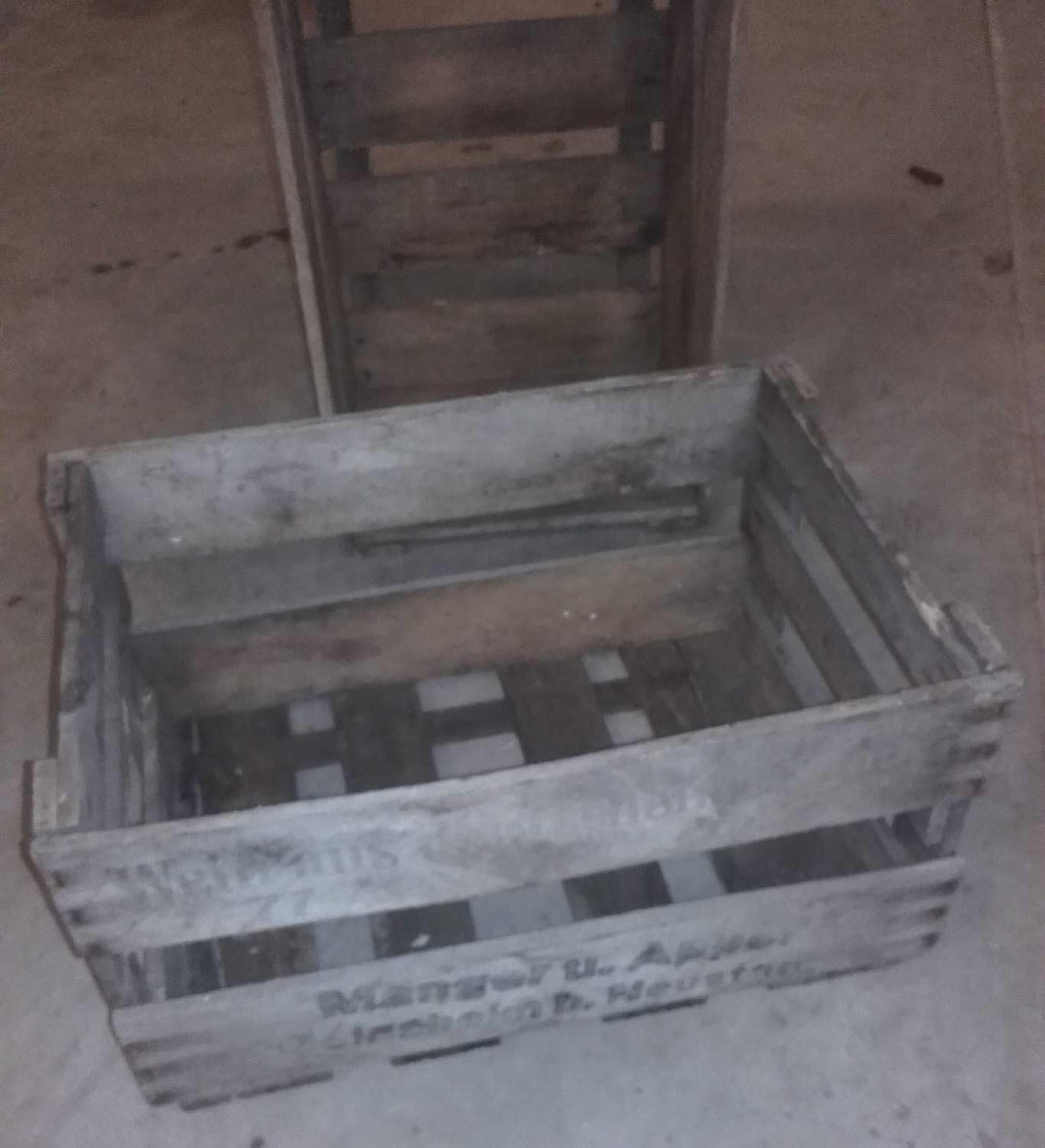 Holz Vintage - Authentische Deko Holzkiste 46 x 30,5 x 24 cm