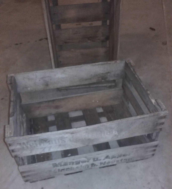 Holz Vintage - Authentische Deko Holzkiste 46 x 30,5 x 24 cm