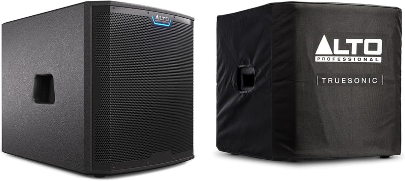 ALTO PROFESSIONAL TS15S und TS15S Cover - 2500W 15-Zoll Subwoofer, aktiver PA-Lautsprecher mit 6 DSP