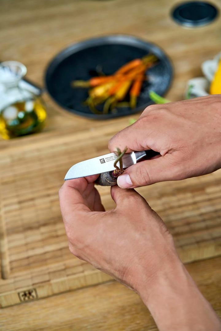 ZWILLING Vier Sterne Gemüsemesser, Klingenlänge 8 cm, Rostfreier Spezialstahl, Ergonomischer Kunstst