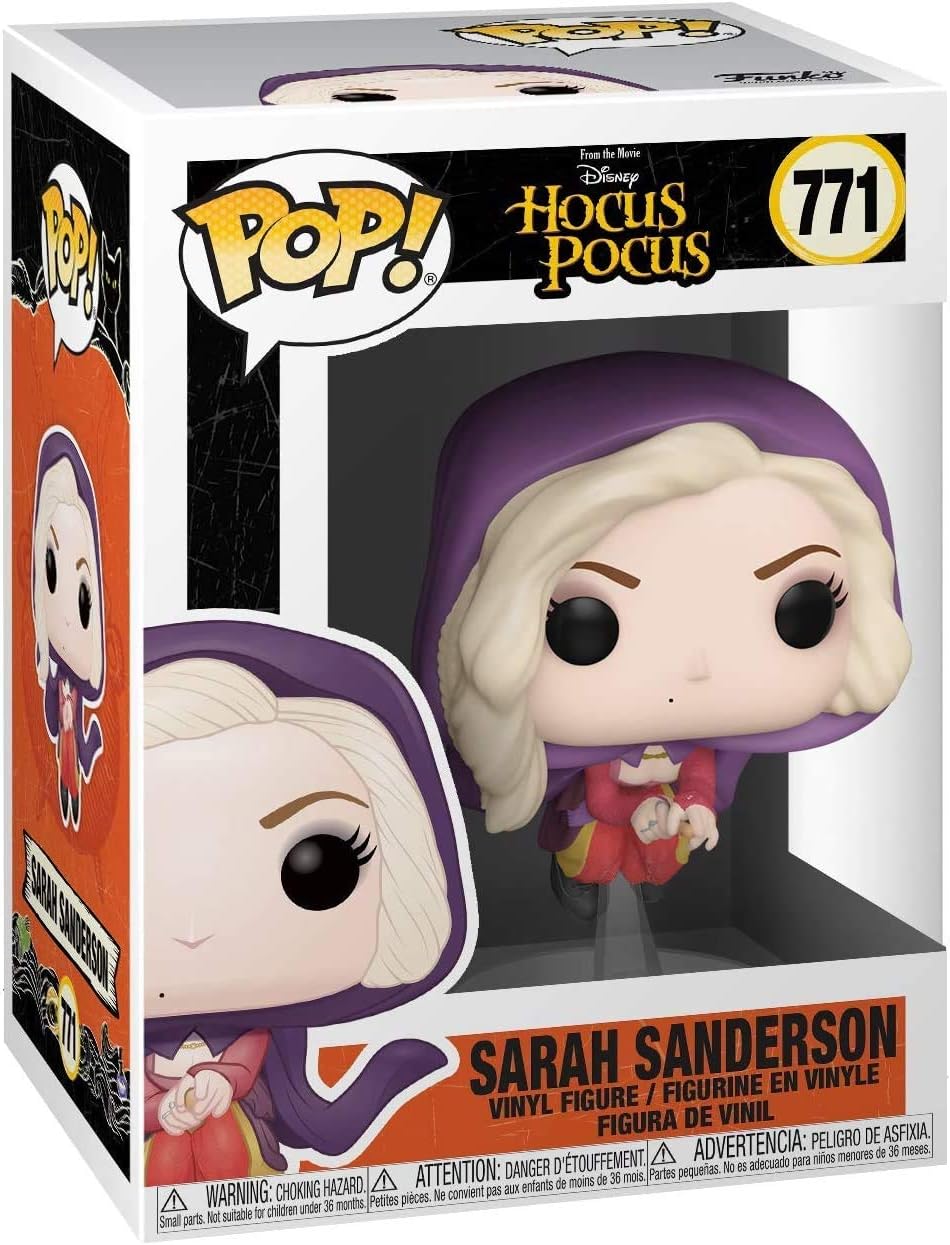 Disney: Hocus Pocus - Sarah Sanderson Flying Funko Pop! Vinyl Figure (Bundled with Compatible Pop Bo