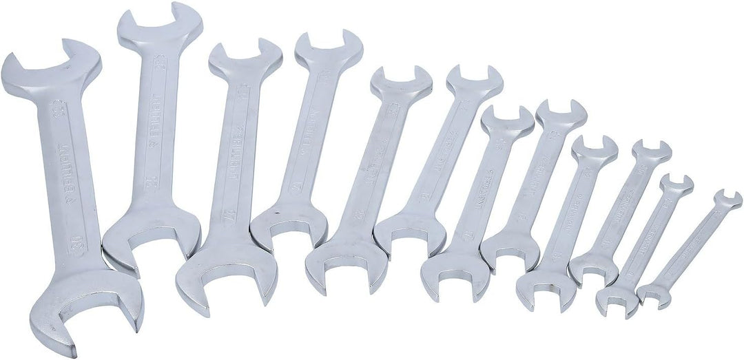 BRILLIANT TOOLS BT010012 Doppel-Maulschlüssel-Satz, 12-tlg [Powered by KS TOOLS] 12-tlg., 12-tlg.