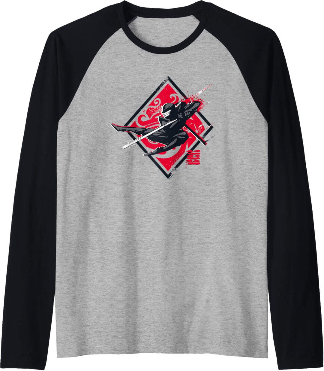 Snake Eyes Dashing Ninja Raglan