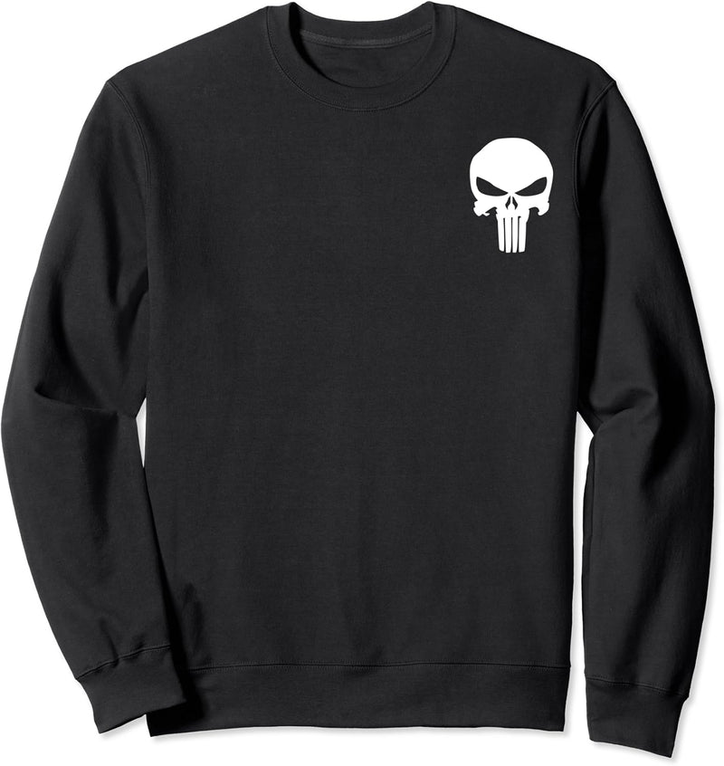 Marvel Punisher Classic Skull Symbol Sweatshirt