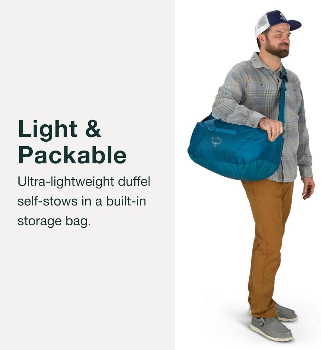 Osprey Ultralight Leichte Reisetasche O/S - Fassungsvermögen 30L Mars Orange, O/S - Fassungsvermögen