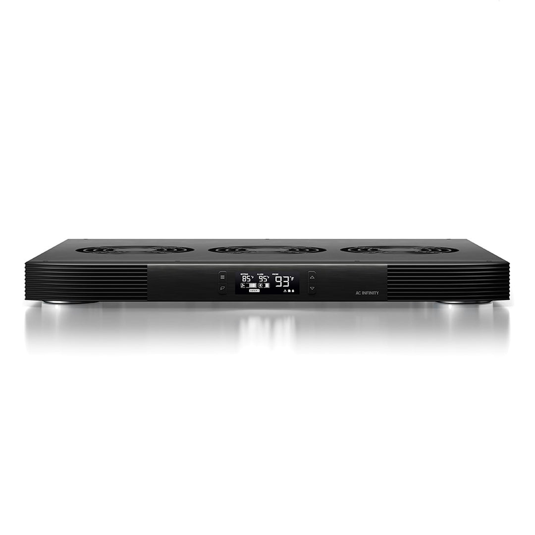 AC Infinity AIRCOM T9, leises Kühlgebläse 43cm für Receiver, Verstärker, DVR, AV Cabinet Komponenten