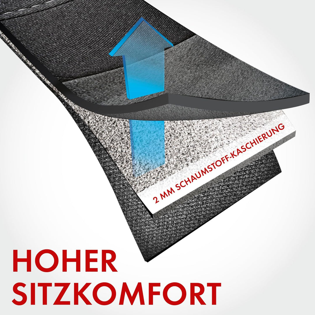 Walser Auto-Sitzbezug Portland, Universal-Sitzbezug, Vordersitzbezüge, Auto-Schonbezug, PKW-Sitzbezu