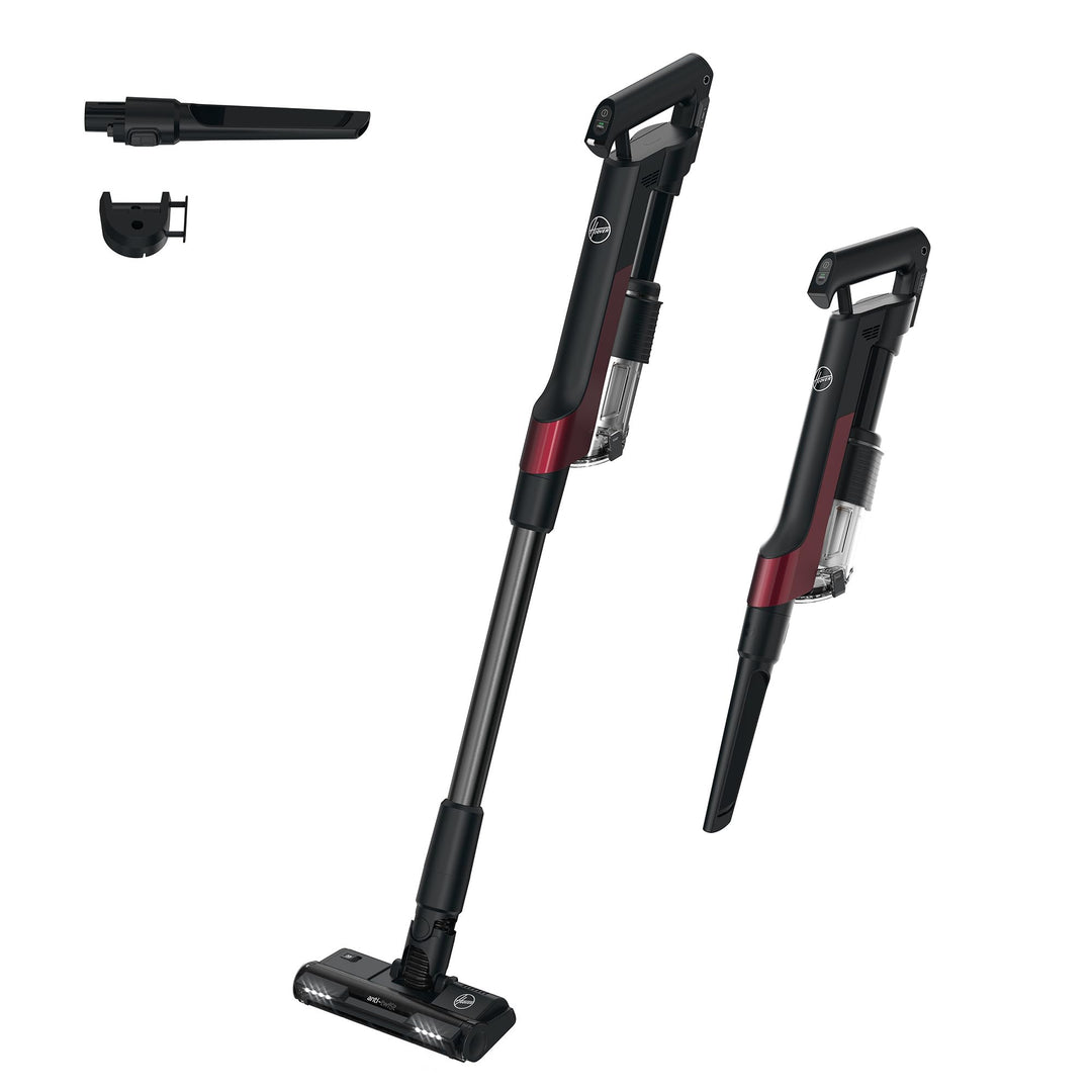 Hoover ultraleichter kabelloser HF2 Akku Staubsauger mit Verdichtungs-Funktion für 3X mehr Staubkapa