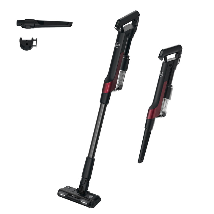 Hoover ultraleichter kabelloser HF2 Akku Staubsauger mit Verdichtungs-Funktion für 3X mehr Staubkapa