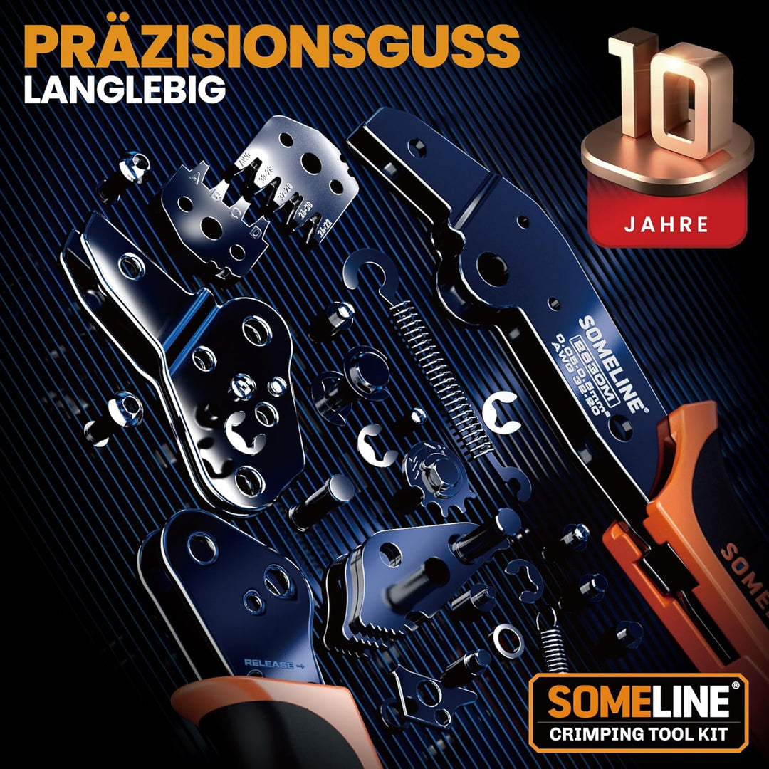 SOMELINE® Crimpzange Stecker Set,JST-XH 2,5mm/Dupont 2,54mm Stecker Set, Es gibt 21 Stile, 0,05-0,5m