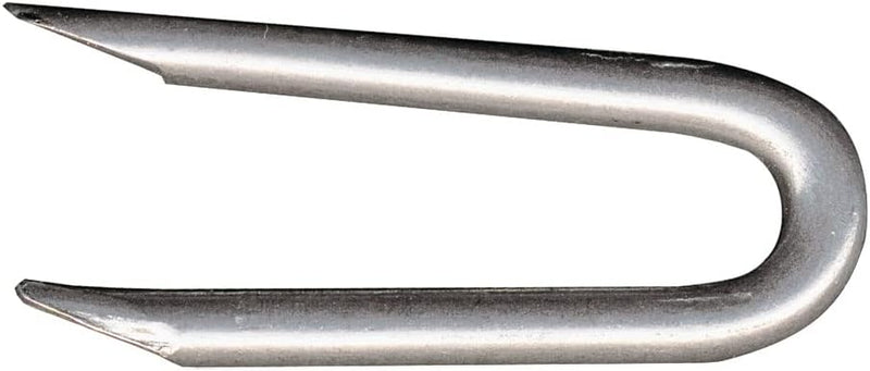 siwitec Stahlkrampen blank 3,4 x 34 mm, 5 kg, Krampen mit schräg geschnittenen Spitzen, U-Nägel, Net