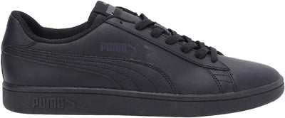 PUMA Unisex Smash V2 L Sneaker 36 EU Puma Black Puma Black, 36 EU Puma Black Puma Black