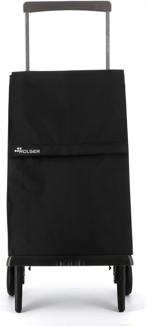 Rolser 40094 Einkaufsrollwagen Plegamatic schwarz, Schwarz