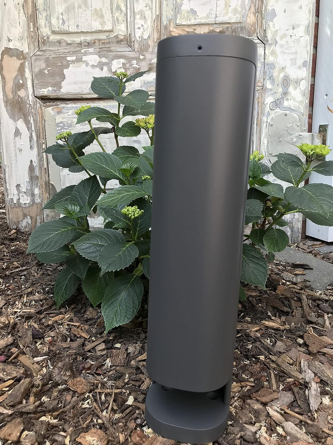 Bold 19486 Volo smarte Garten Steckdose aussen (Steckdosen-Säule) Anthrazit (2X Schuko | Smart Home
