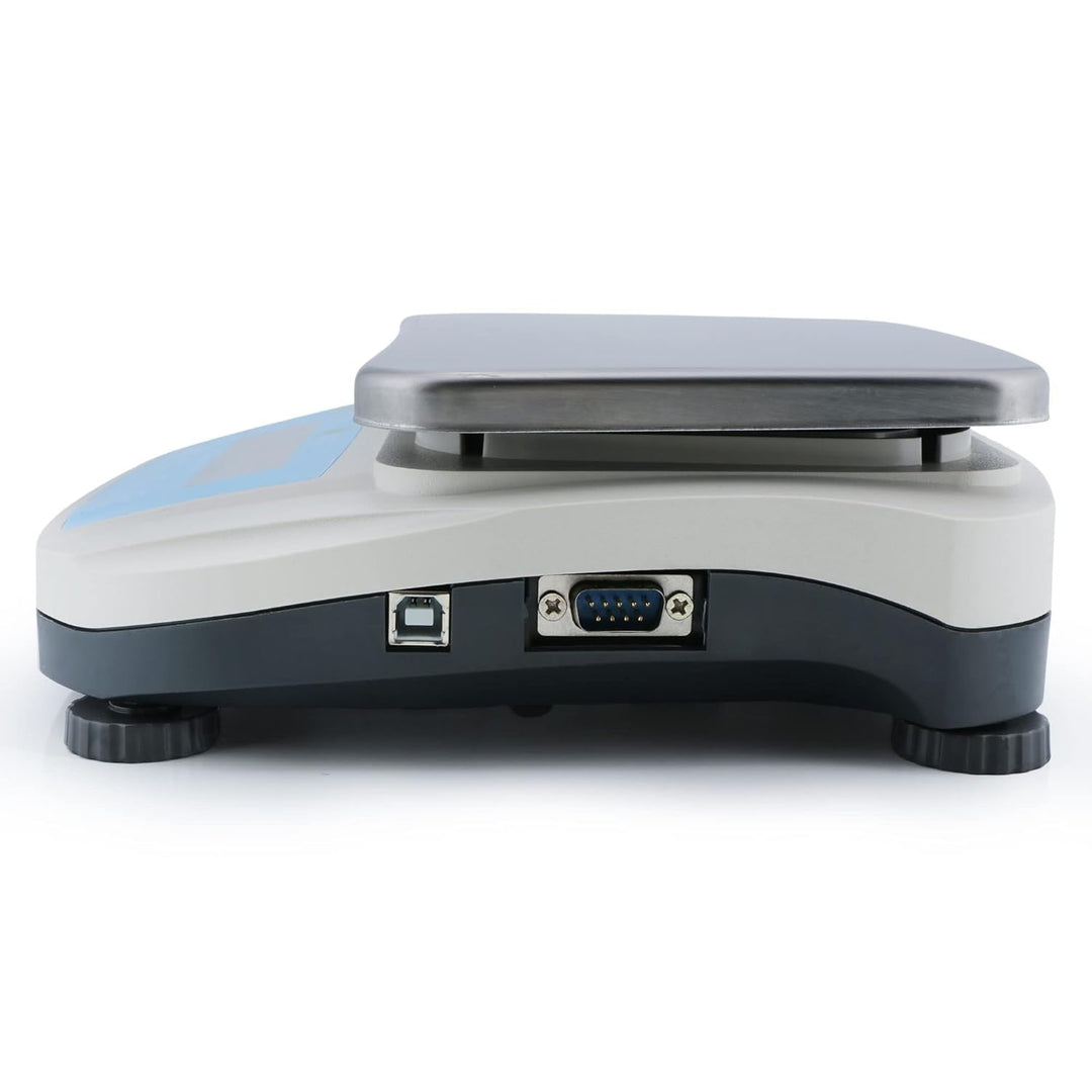 U.S. Solid Präzisionswaage Laborwaagen RS232 USB Schnittstellen (5000g, 0.01g) USB & RS232 Schnittst