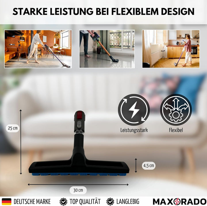 Parkettdüse Hartbodendüse Düse kompatibel mit Ersatzteil für Dyson Big Ball 1 2 BigBall Cinetic CY22