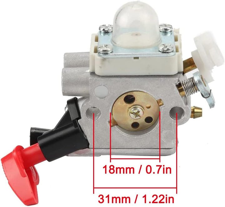 FS56RC Vergaser mit Luftfilter für Stihl FS40 FS50 FS56 FS70 FS70C FC70 FC56 FS56C HT56 HT56C KN56 K