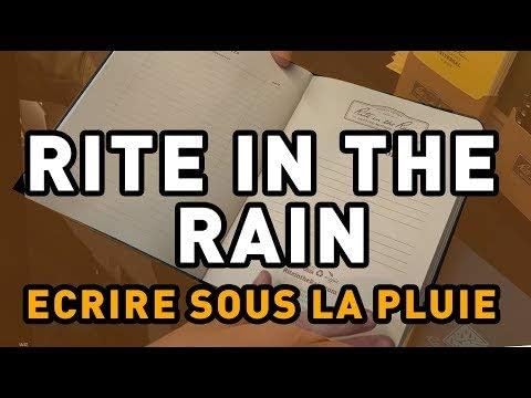 Rite in the Rain Sourcingmap OR97 Kugelschreiber, Metall, wetterfest, Schwarz Orange Single, Orange