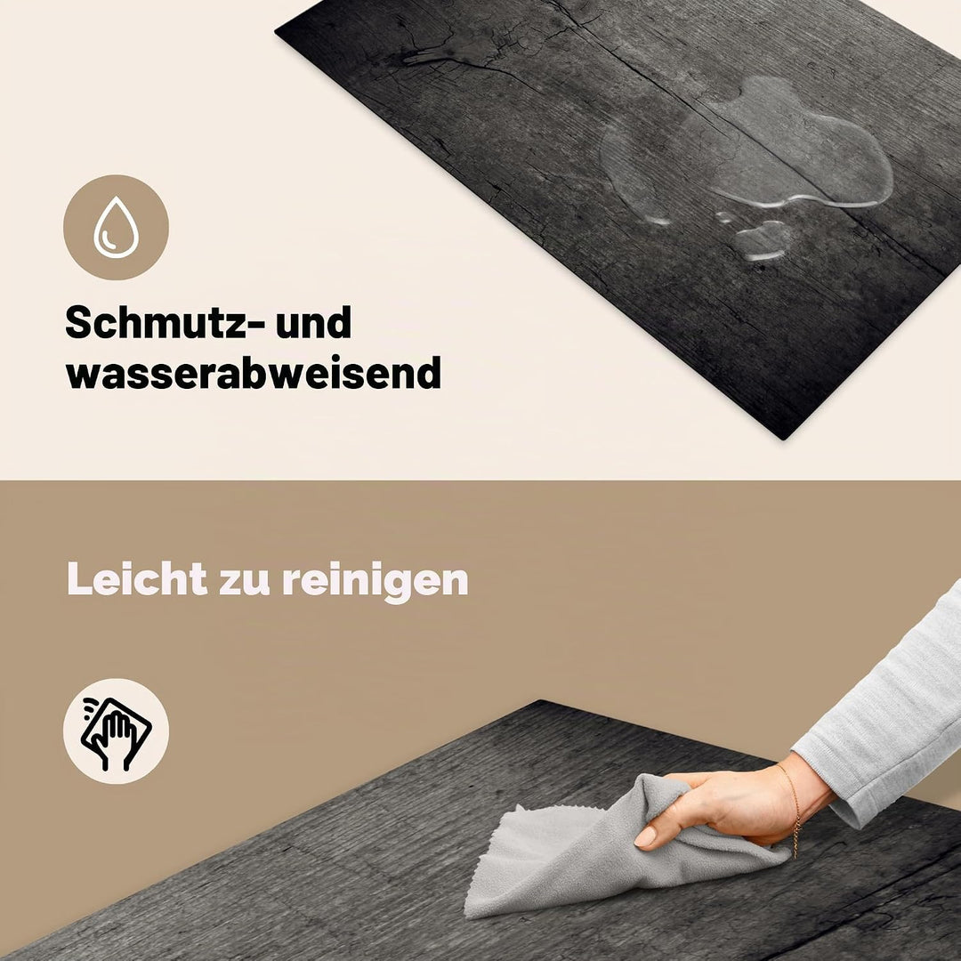 Herdabdeckplatte Einteilig Induktionsmatte Küche Abdeckung Ceranfeld Herd Abdeckplatte Deko Vinyl Ma