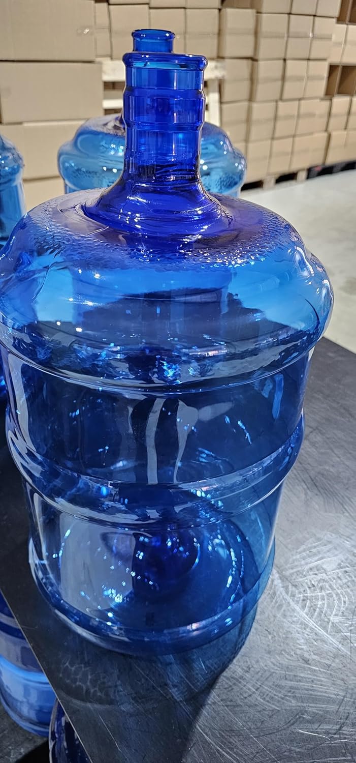 mutto Wasserflasche leer, Wasserbehälter für 19 Liter, Wiederverwendbare PET Wassergallone Leerflasc