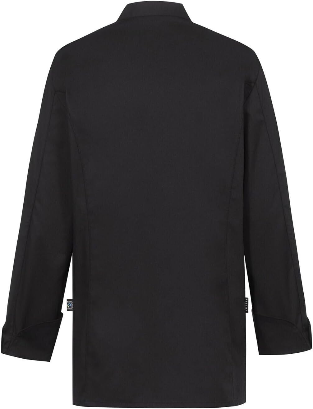 Greiff Gastro Moda Cuisine Herren Premium-Kochjacke Regular-Fit L Schwarz, L Schwarz