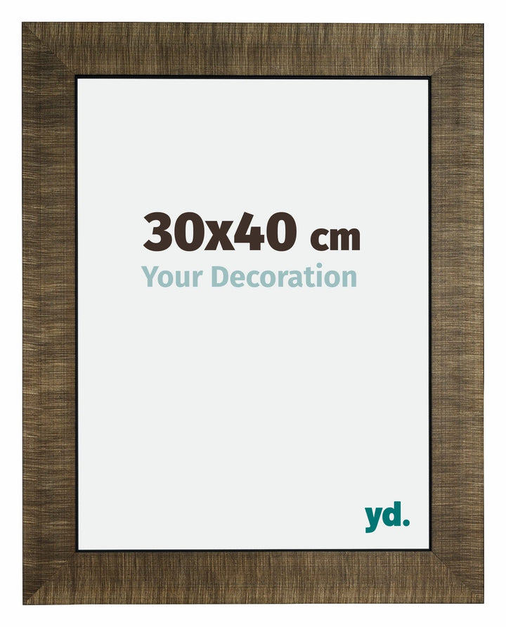 yd. Your Decoration - Bilderrahmen 30x40 cm - Bilderrahmen aus Holz mit Acrylglas - Antireflex - Aus