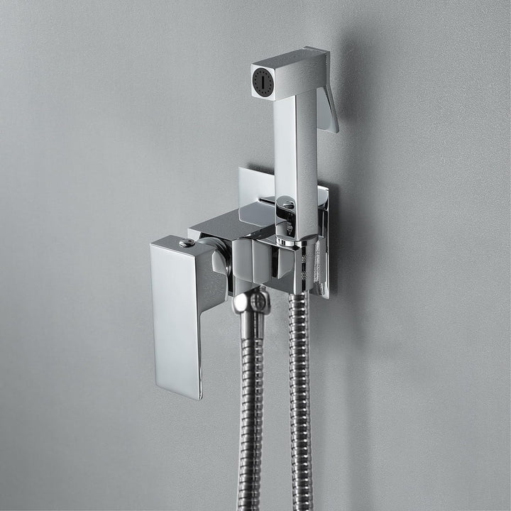 ESOP Bidet Handbrause Toilette Chrom Messing Bidet Handbrause Sprayer für Bidet Armaturen WC, Bidet