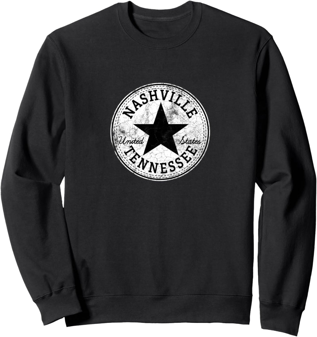 Nashville Tennessee Country Western United States Musik City Sweatshirt