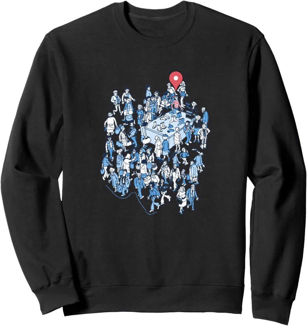 Where's Waldo- Waldo Here Sweatshirt