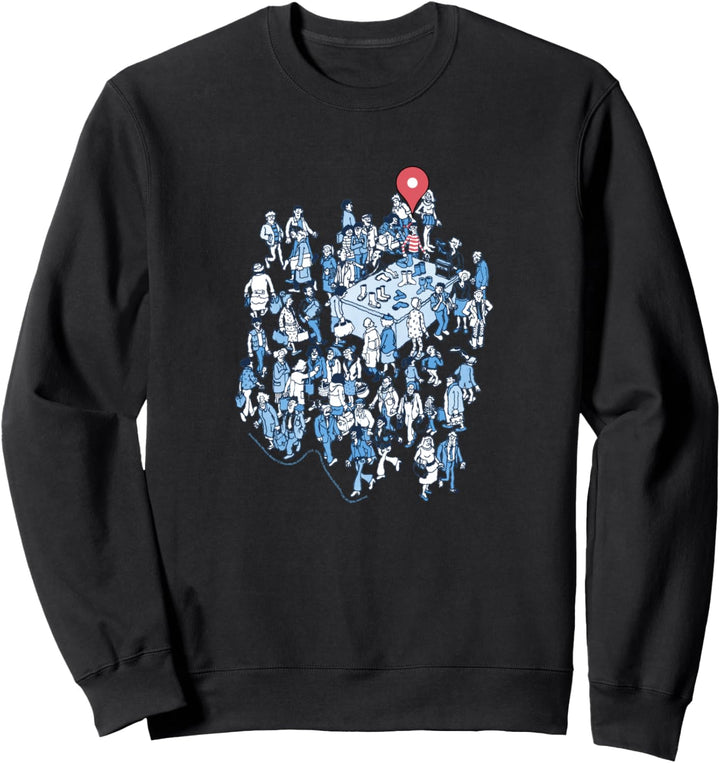 Where's Waldo- Waldo Here Sweatshirt