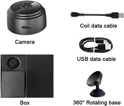 LySuyeo Mini Kamera, Überwachungskamera 1080P WiFi Kamera mit Bewegungserkennung Nachtsicht, Überwac