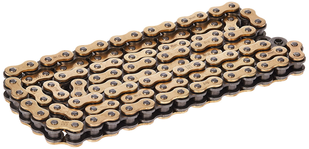 DID 520VX3 Gold X-Ring Kette 114 Glieder