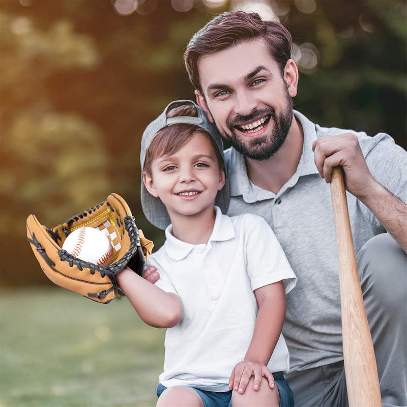 LeapBeast Baseball Handschuhe - Softball Handschuhe mit Einem Ball, Erwachsenen Baseball Training We