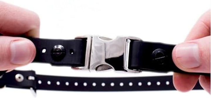 Educator Quick Snap Bungee Collar, 1-Inch Wide by 33-Inches Long, Black 1W x 33L schwarz, 1W x 33L s