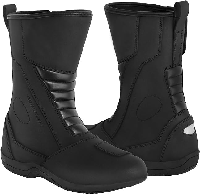 Motorradschuhe für Herren, verstärkte Strassenschuhe, Motorradstossschutz, rutschfeste Sohle, bequem